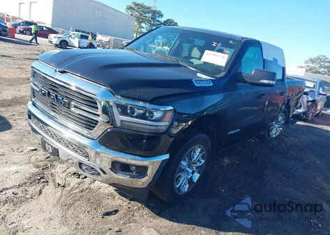 2021 Ram 1500 Big Horn 4X2 5'7 Box from USA, damaged, VIN 1C6RREFG1MN532758